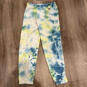Aviator Nation Kids Tie Dye Sweatpants -  Size 14